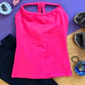 PrAna Pink Chakara Athletic Tank